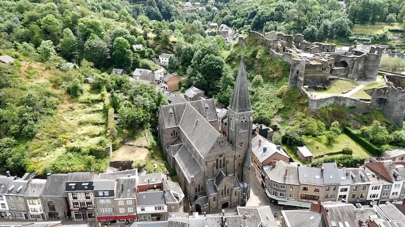 Église Saint‑Nicolas & Château de La Roche‑en‑Ardenne